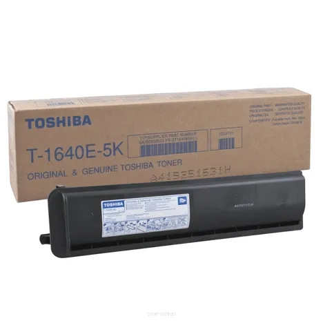 EOL TOSHIBA toner T-1640E czarny oryginalny 6AJ00000023 6AJ00000253 5000 stron.