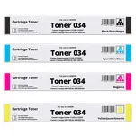 4-PAK Zamiennik Toner do Canon 034 9454B001 9453B001 9452B001 9451B001 iRC1225 iRC1225iF ISensys MF810Cdn MF820Cdn CMYK - 2
