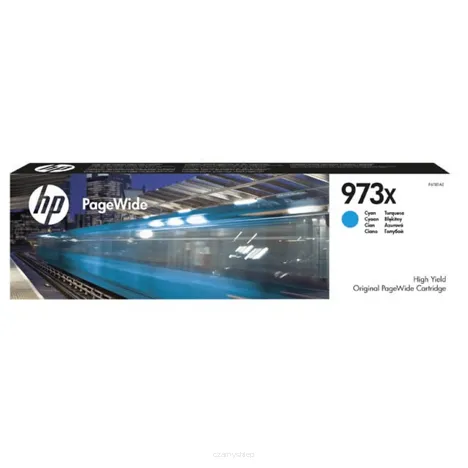 HP 973X tusz F6T81AE oryginalny cyan