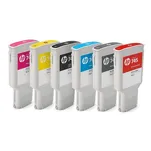 HP 745 tusz F9K02A oryginalny yellow - 2