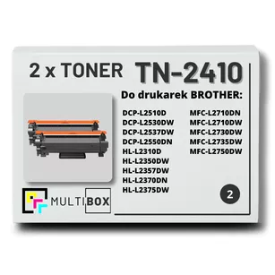 Toner do BROTHER TN2410 2-pak Multibox zamiennik