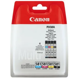 Canon oryginalny tusz CLI581 2103C007 2103C004 black / cyan / magenta / yellow 4-pak
