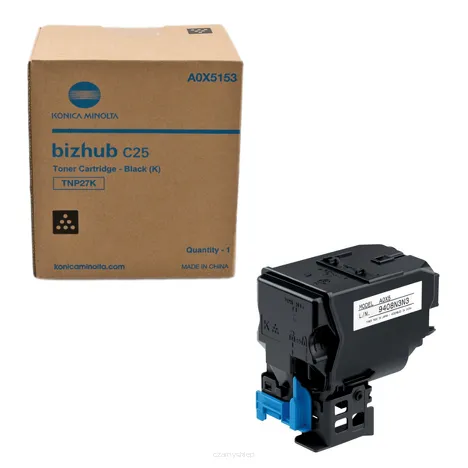EOL KONICA MINOLTA toner TNP27K A0X5153 czarny oryginalny 4500 stron