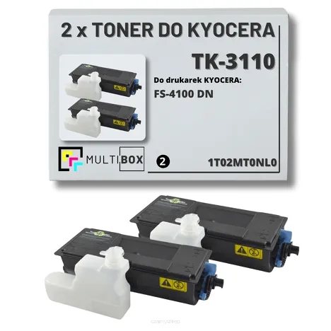 2-PAK Multibox Toner do KYOCERA TK3110 1T02MT0NL0 FS4100 FS4200 FS4300 2x15.5K zamiennik