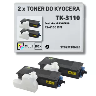 2-pak Toner do KYOCERA TK3110 1T02MT0NL0 FS4100 FS4200 FS4300 2x15.5K Multibox zamiennik