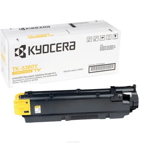 KYOCERA toner TK5380Y 1T02Z0ANL0 oryginalny yellow 10000 stron