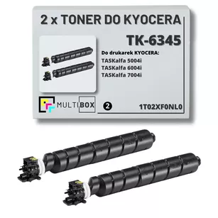 2-pak Toner do KYOCERA TK6345 1T02XF0NL0 TASKALFA 5004i 6004i 7004i 2x40.0K Multibox zamiennik