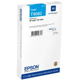 Epson tusz T9082 XL C13T908240 oryginalny cyan