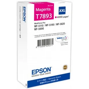 Epson tusz T7893 XXL C13T789340 oryginalny magenta