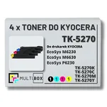 4-PAK Multibox Toner do KYOCERA TK5270 ECOSYS M6230 M6630 ECOSYS P6230 8,0K/3x6,0K CMYK zamiennik - 2