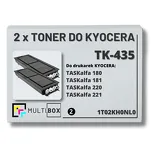 2-PAK Multibox Toner do KYOCERA TK435 1T02KH0NL0 TASKALFA 180 220 2x15.0K zamiennik - 2