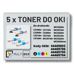 5-PAK Multibox Toner do OKI C310 MC362 MC562 black/cyan/magenta/yellow zamiennik - 2