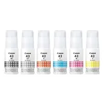 Canon oryginalny tusz GI43 black / cyan / magenta / yellow / red / grey 6-pak - 2