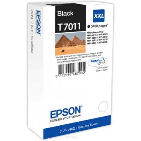 Epson tusz T7011 XXL C13T70114010 oryginalny black