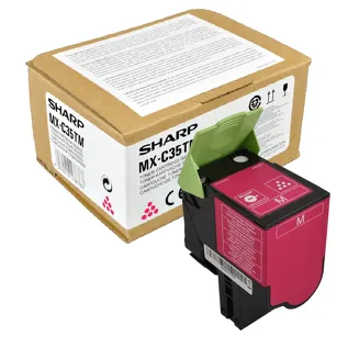 SHARP toner MXC35TM oryginalny magenta 6000 stron