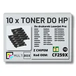 10-PAK Multibox Toner do HP CF259X 59X LaserJet Pro M304 M404 M428 zamiennik Z CHIPEM - 2