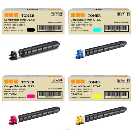 4-PAK Zamiennik Toner do UTAX CK8514 CMYK 30.0K/3x20.0K