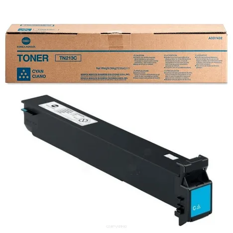 EOL KONICA MINOLTA toner TN-213C A0D7452 niebieski oryginalny 19000 stron