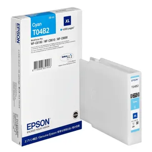 Epson tusz T04A2 C13T04A240 XXL oryginalny cyan