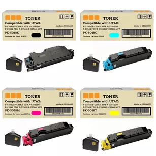 4-PAK Zamiennik Toner do UTAX PK5018 CMYK 13.0K/3x11.0K