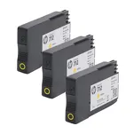 HP 712 tusz 3ED79A oryginalny yellow 3-pak - 2