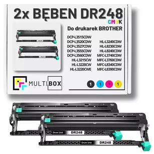 Bęben do BROTHER DR248CL 2-pak CMYK Multibox zamiennik