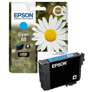 Epson tusz 18 T1802 C13T18024012 oryginalny cyan