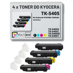 4-PAK Multibox Toner do KYOCERA TK5405 TASKalfa MA3500ci 17,0K/3x10,0K CMYK zamiennik