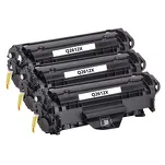 3-PAK Multibox Toner do HP Q2612X 12X 1010 1012 Zamiennik - 2