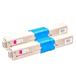 2-PAK Multibox Toner do OKI ES3451 ES5430 ES5461 44469741 magenta zamiennik - 3