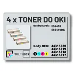 4-PAK Multibox Toner do OKI ES6410 black/cyan/magenta/yellow zamiennik - 2