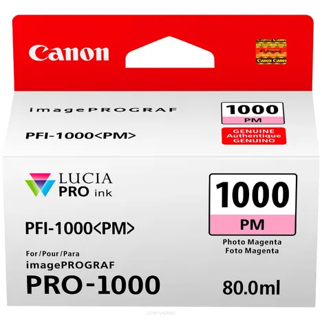 Canon Tusz PFI1000PM 0551C001 oryginalny photo magenta