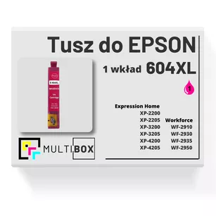 Tusz do EPSON 604XL T10H3 C13T10H34010 magenta zamiennik Multibox