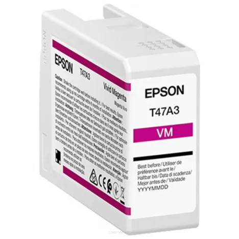 Epson tusz T47A3 C13T47A300 oryginalny vivid magenta