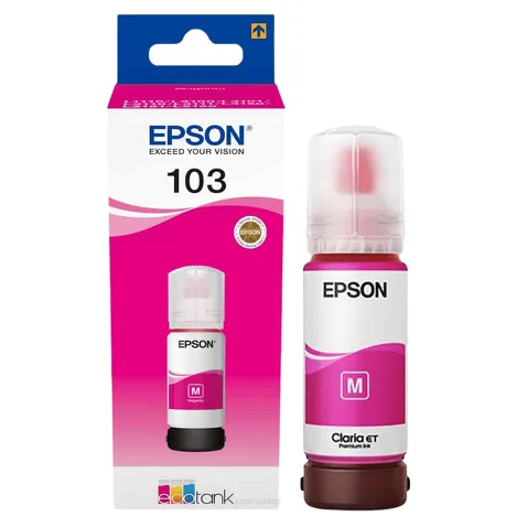 Epson tusz 103 T00S3 C13T00S34A oryginalny magenta