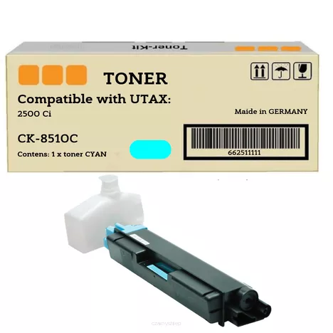 Toner do UTAX CK8510C 662511111 cyan zamiennik 12.0K