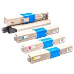 4-PAK Multibox Toner do OKI C510 C511 MC562 XL black/cyan/magenta/yellow zamiennik - 3