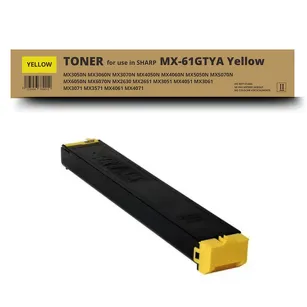 Toner do Sharp MX-60GTYA MX-61GTYA MX3050 MX3060 MX3070 MX4050 Yellow zamiennik