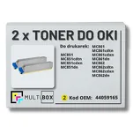 2-PAK Multibox Toner do OKI MC851 MC861 MC862 44059165 yellow zamiennik - 2