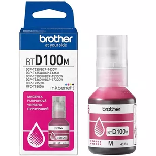 BROTHER tusz BTD100M oryginalny magenta 48.8ml 5000 stron