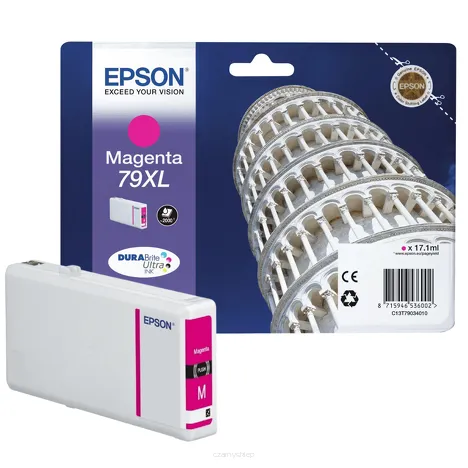 Epson tusz 79XL T7903 C13T79034010 oryginalny magenta