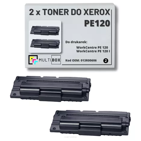 2-pak Toner do XEROX PE120 013R00606 5K Multibox zamiennik