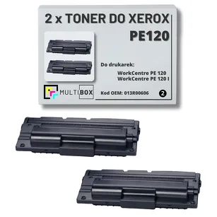 2-PAK Multibox Toner do XEROX PE120 013R00606 5K zamiennik