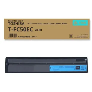 Toner do TOSHIBA TFC50EC Cyan eSTUDIO 2555C 3055C 3555C 4555C 5055C 28.0K zamiennik