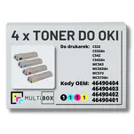 4-PAK Multibox Toner do OKI C532 MC563 black/cyan/magenta/yellow zamiennik - 2