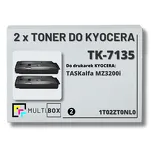 2-PAK Multibox Toner do KYOCERA TK7135 1T02ZT0NL0 TASKALFA MZ3200i 2x20.0K zamiennik - 2
