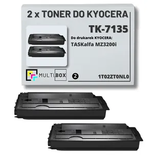 2-PAK Multibox Toner do KYOCERA TK7135 1T02ZT0NL0 TASKALFA MZ3200i 2x20.0K zamiennik