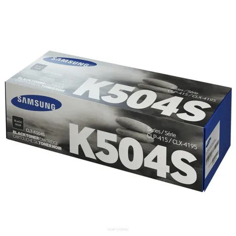 EOL SAMSUNG toner SU158A CLTK504S oryginalny czarny 2500 stron