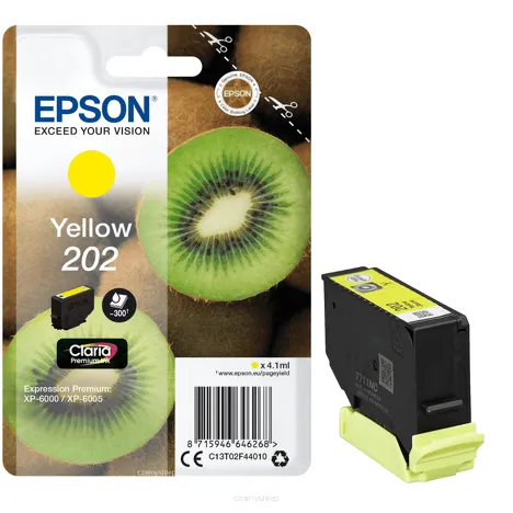 Epson tusz 202 T02F4 C13T02F44010 oryginalny yellow