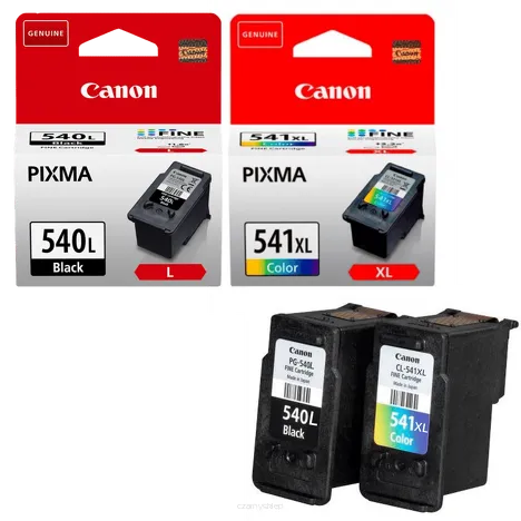Canon oryginalny tusz PG540L CL541XL 5224B001 5226B001 black + color 2-pak